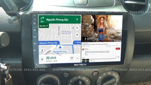 Màn hình DVD Android xe Mazda 2 2007 - 2014 | Gotech GT6 New